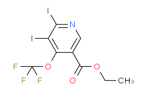 Ethyl 2,3-diiodo-4-(trifluoromethoxy)pyridine-5-carboxylate