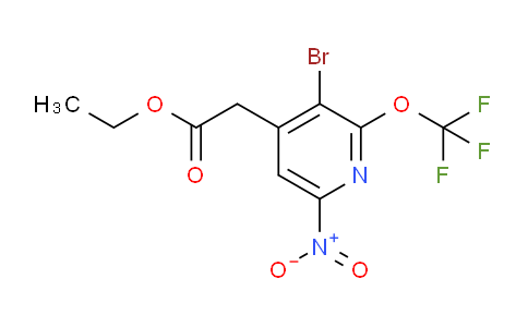 AM19880 | 1803999-86-1 | Ethyl 3-bromo-6-nitro-2-(trifluoromethoxy)pyridine-4-acetate