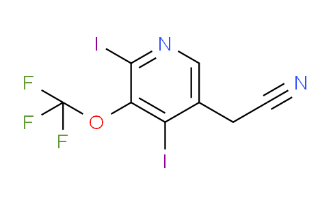 AM198802 | 1804566-17-3 | 2,4-Diiodo-3-(trifluoromethoxy)pyridine-5-acetonitrile