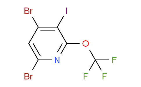 AM198808 | 1804423-88-8 | 4,6-Dibromo-3-iodo-2-(trifluoromethoxy)pyridine