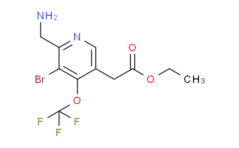 AM19881 | 1804659-34-4 | Ethyl 2-(aminomethyl)-3-bromo-4-(trifluoromethoxy)pyridine-5-acetate
