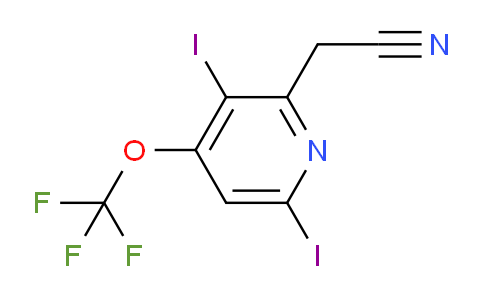 AM198810 | 1803933-58-5 | 3,6-Diiodo-4-(trifluoromethoxy)pyridine-2-acetonitrile