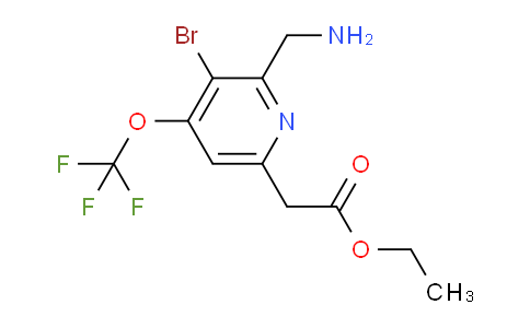 AM19882 | 1806096-80-9 | Ethyl 2-(aminomethyl)-3-bromo-4-(trifluoromethoxy)pyridine-6-acetate