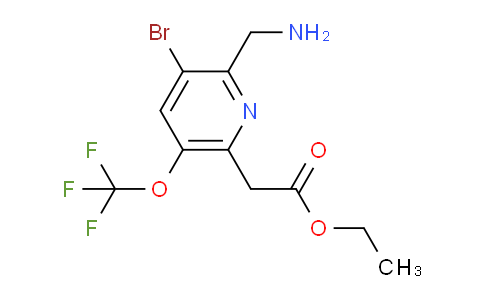 AM19884 | 1804620-04-9 | Ethyl 2-(aminomethyl)-3-bromo-5-(trifluoromethoxy)pyridine-6-acetate