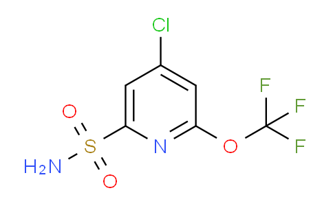4-Chloro-2-(trifluoromethoxy)pyridine-6-sulfonamide