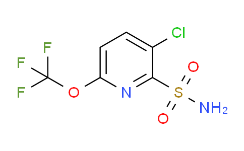 3-Chloro-6-(trifluoromethoxy)pyridine-2-sulfonamide