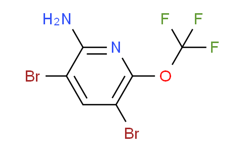 AM198851 | 1804015-49-3 | 2-Amino-3,5-dibromo-6-(trifluoromethoxy)pyridine