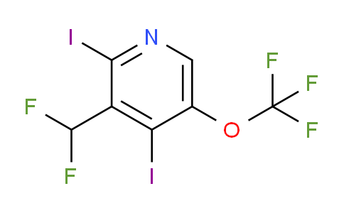 AM198853 | 1804606-93-6 | 2,4-Diiodo-3-(difluoromethyl)-5-(trifluoromethoxy)pyridine
