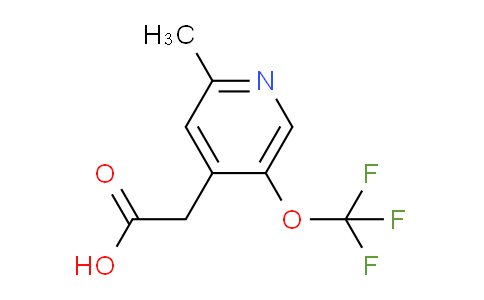 2-Methyl-5-(trifluoromethoxy)pyridine-4-acetic acid