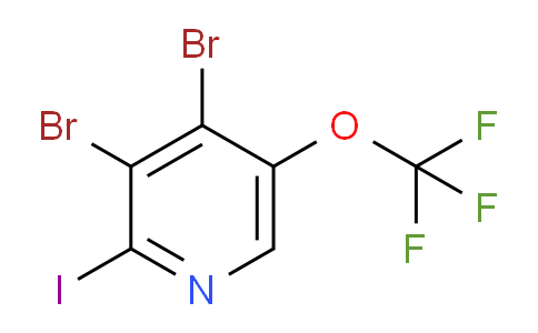 3,4-Dibromo-2-iodo-5-(trifluoromethoxy)pyridine