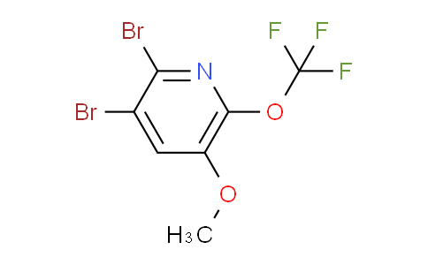 2,3-Dibromo-5-methoxy-6-(trifluoromethoxy)pyridine