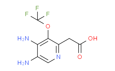 4,5-Diamino-3-(trifluoromethoxy)pyridine-2-acetic acid