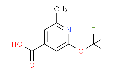 2-Methyl-6-(trifluoromethoxy)pyridine-4-carboxylic acid