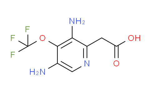 3,5-Diamino-4-(trifluoromethoxy)pyridine-2-acetic acid