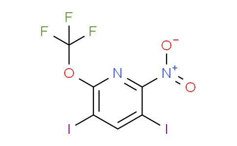 3,5-Diiodo-2-nitro-6-(trifluoromethoxy)pyridine