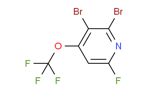 2,3-Dibromo-6-fluoro-4-(trifluoromethoxy)pyridine