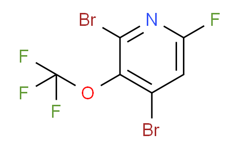 AM198893 | 1804295-61-1 | 2,4-Dibromo-6-fluoro-3-(trifluoromethoxy)pyridine
