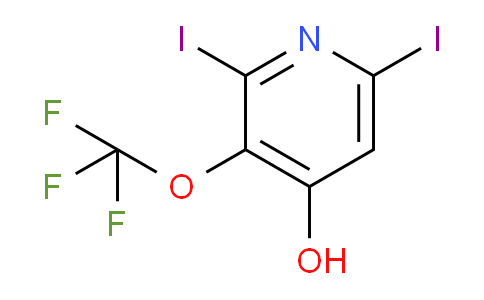2,6-Diiodo-4-hydroxy-3-(trifluoromethoxy)pyridine