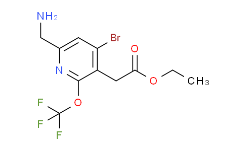 AM19892 | 1804659-54-8 | Ethyl 6-(aminomethyl)-4-bromo-2-(trifluoromethoxy)pyridine-3-acetate