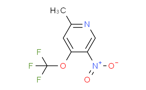 AM198926 | 1804598-28-4 | 2-Methyl-5-nitro-4-(trifluoromethoxy)pyridine