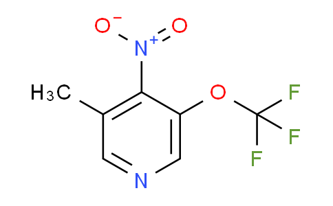 3-Methyl-4-nitro-5-(trifluoromethoxy)pyridine