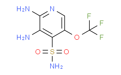 2,3-Diamino-5-(trifluoromethoxy)pyridine-4-sulfonamide