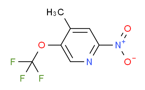 AM198934 | 1804598-40-0 | 4-Methyl-2-nitro-5-(trifluoromethoxy)pyridine