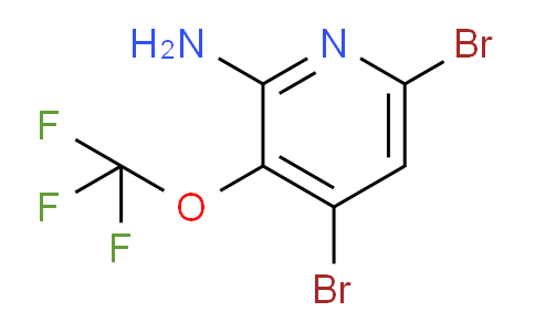 2-Amino-4,6-dibromo-3-(trifluoromethoxy)pyridine