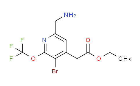 AM19897 | 1804634-47-6 | Ethyl 6-(aminomethyl)-3-bromo-2-(trifluoromethoxy)pyridine-4-acetate