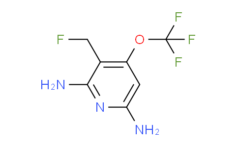 AM198972 | 1804596-70-0 | 2,6-Diamino-3-(fluoromethyl)-4-(trifluoromethoxy)pyridine