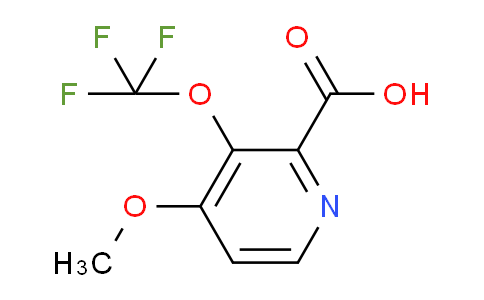 AM198978 | 1803976-28-4 | 4-Methoxy-3-(trifluoromethoxy)pyridine-2-carboxylic acid