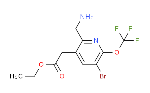 AM19898 | 1803470-36-1 | Ethyl 2-(aminomethyl)-5-bromo-6-(trifluoromethoxy)pyridine-3-acetate