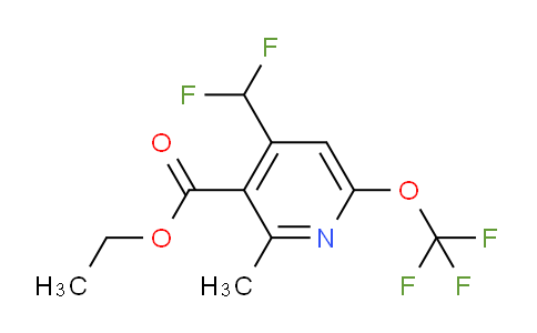 AM198984 | 1361921-00-7 | Ethyl 4-(difluoromethyl)-2-methyl-6-(trifluoromethoxy)pyridine-3-carboxylate