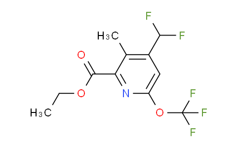AM198988 | 1361776-78-4 | Ethyl 4-(difluoromethyl)-3-methyl-6-(trifluoromethoxy)pyridine-2-carboxylate