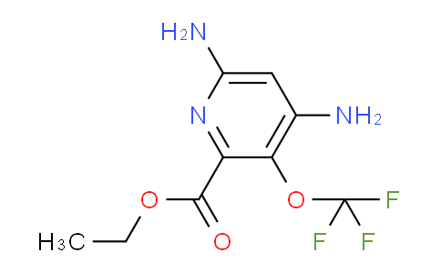AM198989 | 1803637-35-5 | Ethyl 4,6-diamino-3-(trifluoromethoxy)pyridine-2-carboxylate
