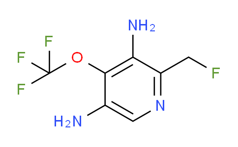 3,5-Diamino-2-(fluoromethyl)-4-(trifluoromethoxy)pyridine