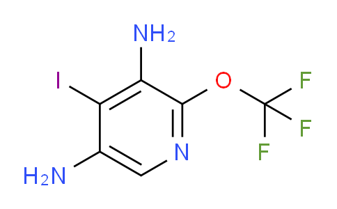 3,5-Diamino-4-iodo-2-(trifluoromethoxy)pyridine