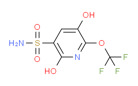3,6-Dihydroxy-2-(trifluoromethoxy)pyridine-5-sulfonamide