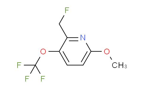 2-(Fluoromethyl)-6-methoxy-3-(trifluoromethoxy)pyridine