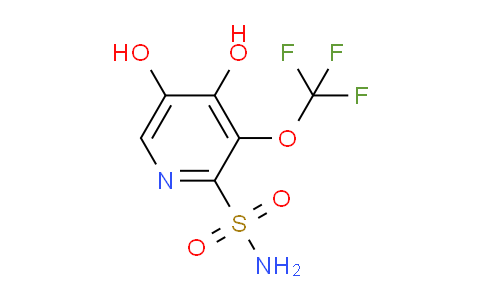 4,5-Dihydroxy-3-(trifluoromethoxy)pyridine-2-sulfonamide