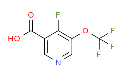 AM199048 | 1804613-09-9 | 4-Fluoro-3-(trifluoromethoxy)pyridine-5-carboxylic acid