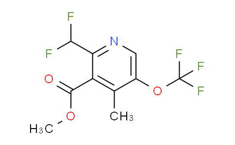 AM199051 | 1361757-67-6 | Methyl 2-(difluoromethyl)-4-methyl-5-(trifluoromethoxy)pyridine-3-carboxylate