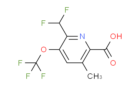 AM199069 | 1361798-73-3 | 2-(Difluoromethyl)-5-methyl-3-(trifluoromethoxy)pyridine-6-carboxylic acid