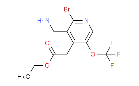 AM19907 | 1804659-77-5 | Ethyl 3-(aminomethyl)-2-bromo-5-(trifluoromethoxy)pyridine-4-acetate