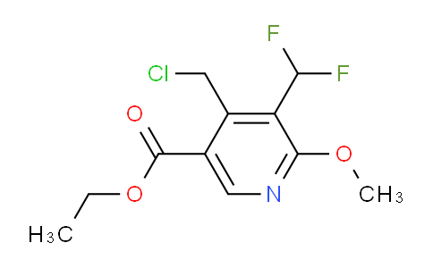 AM199080 | 1361710-35-1 | Ethyl 4-(chloromethyl)-3-(difluoromethyl)-2-methoxypyridine-5-carboxylate