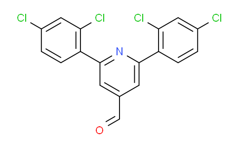 2,6-Bis(2,4-dichlorophenyl)isonicotinaldehyde