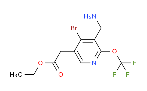 AM19911 | 1806152-09-9 | Ethyl 3-(aminomethyl)-4-bromo-2-(trifluoromethoxy)pyridine-5-acetate