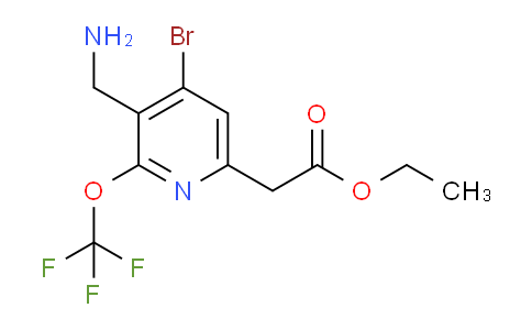 AM19912 | 1803470-43-0 | Ethyl 3-(aminomethyl)-4-bromo-2-(trifluoromethoxy)pyridine-6-acetate
