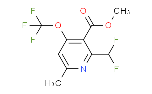 AM199130 | 1361880-15-0 | Methyl 2-(difluoromethyl)-6-methyl-4-(trifluoromethoxy)pyridine-3-carboxylate