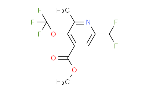 AM199133 | 1361911-34-3 | Methyl 6-(difluoromethyl)-2-methyl-3-(trifluoromethoxy)pyridine-4-carboxylate